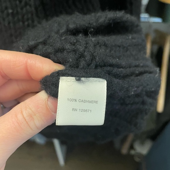 NAKED CASHMERE Knit Sweater in Black - Size Small - Picture 3 of 4
